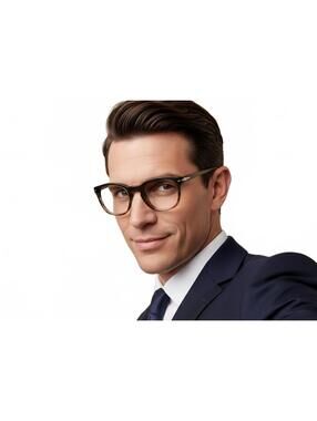 Persol Italy 3258-V Men Eyeglasses Havana Brown Round